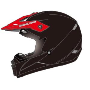 Mts Pro Helmet N600 Cross Kask (Forza Mat Siyah)